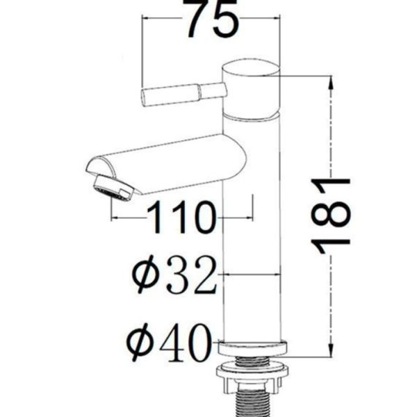 Кран MIXXEN ІНОКС 1/2*1/2 н-н (короб.) MXCL0409